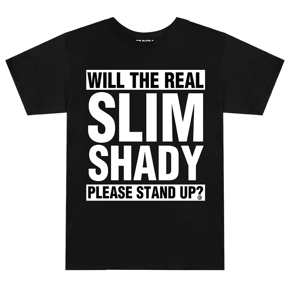 Eminem Please Stand Up Rapper Hip Hop 2024 New Graphic Men's T Shirts  Harajuku My Body My Choice Pro Choice  Oversized