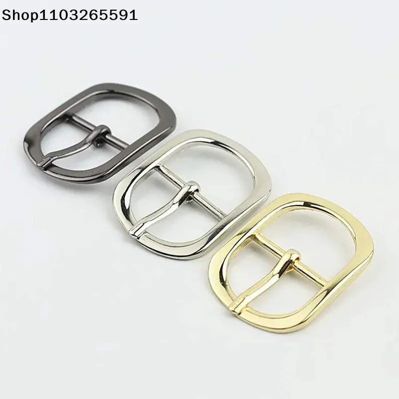 5Pcs 12/18/25mm Men Women Metal Belt Buckles Bag Shoes Pin Buckle Handbag Strap Clasp DIY Leather Crafts Accessories