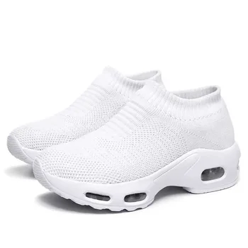 Chaussures de sport sans manches pour enfants, baskets pour enfants, chaussures de sport pour femmes, bottes de skateboard pour filles, super grande taille, ino -38