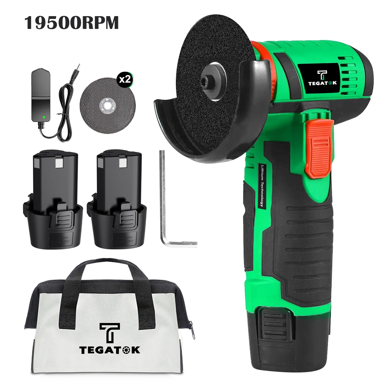 

Беспроводная электрическая угловая шлифовальная машина 19500 об/мин, портативный мини-инструмент для резки и полировки, для рукоделия и металлообработки