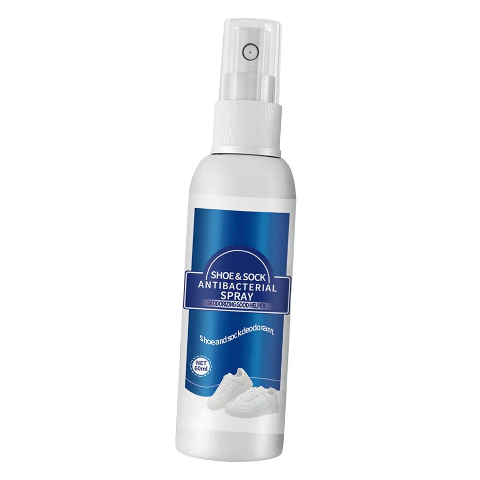 Ambientador de zapatos de 60ml, olor en aerosol, calcetines con aroma fresco, zapatos protectores en aerosol