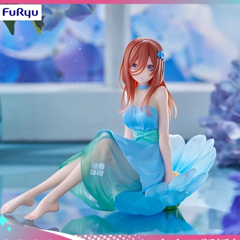 

Оригинальная фигурка Furyu Gotoubun No Hanayome 11 см Nakano Sanjiu, коллекция кукол, подарок на день рождения для девочек, оптовая продажа