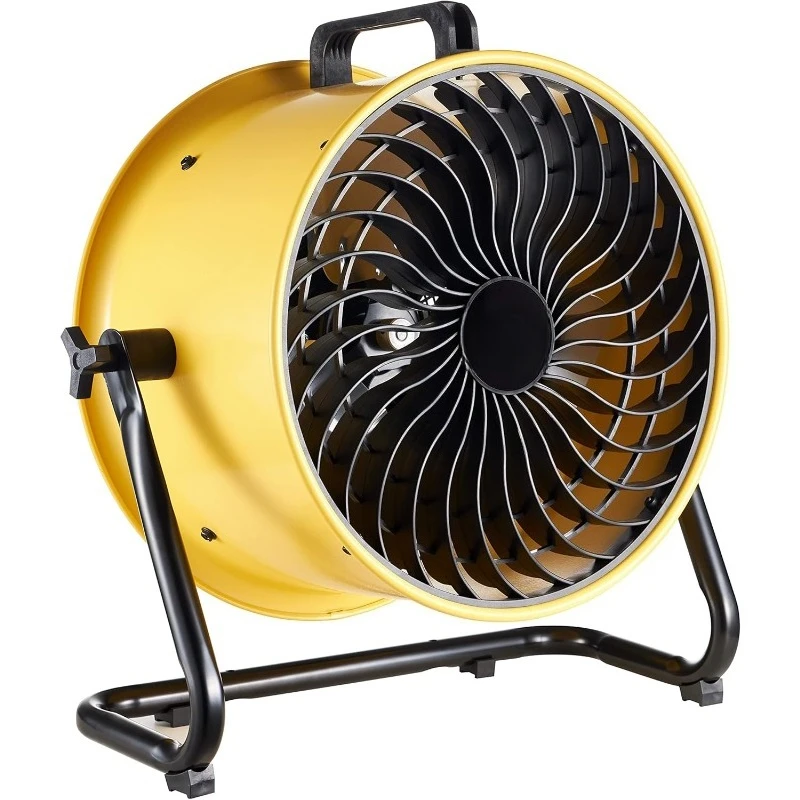 

16" High-velocity Drum Air Circulator Fan 2800 CFM Large Airflow Turbo Shop Floor Fan with 360-degree Pivoting Head, 3-spe