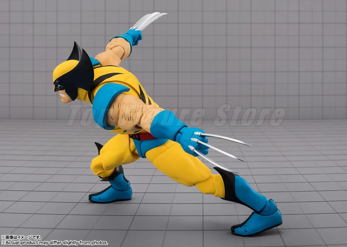 Model Kit Wolverine - In Shock Original Bandai SHF X-Men