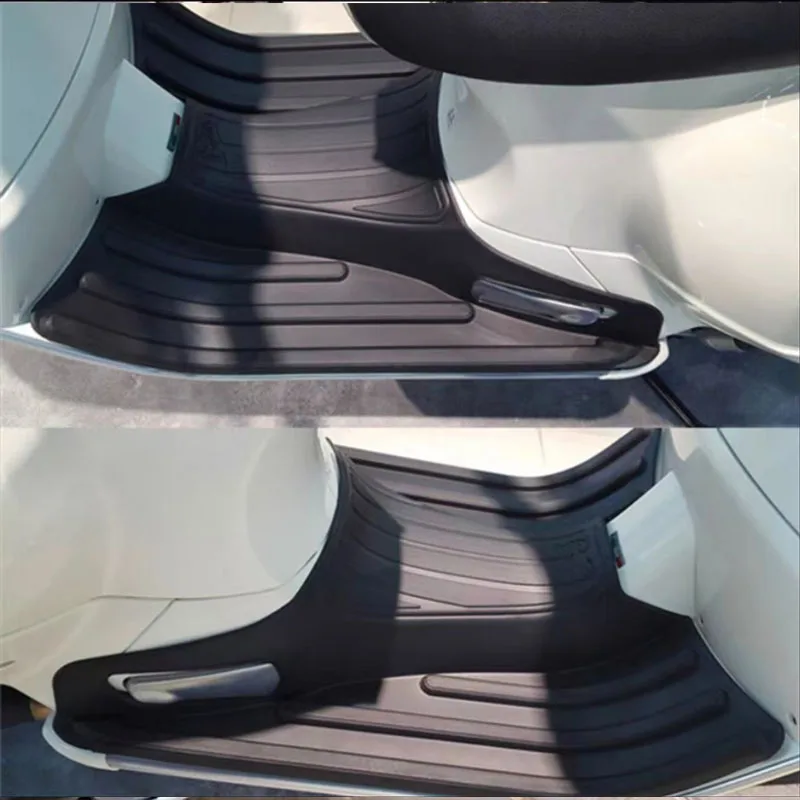 ゴムペダルフットパッドベスパ GTS300 GTS 300 GTV 300 GTV300 ペダルパッドゴムマット滑り止めマットオートバイアクセサリー