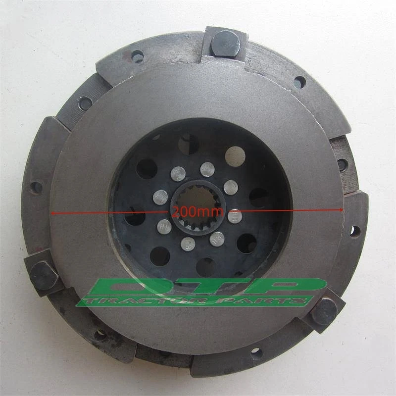 FT250.21B.011,8 inches dual stages clutch assembly with PTO disc,FOTON FT250 / FT254Tractor parts