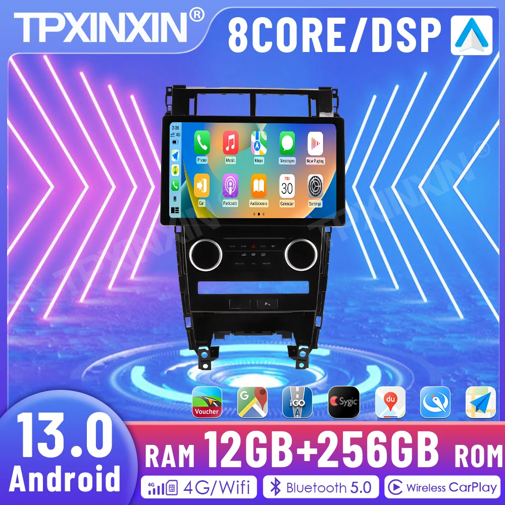 13.3 Inch CarPlay Android 13 For Land Rover Discovery Sport 2015-2019 Car Radio Multimedia Player GPS Navigation Head Unit Auto