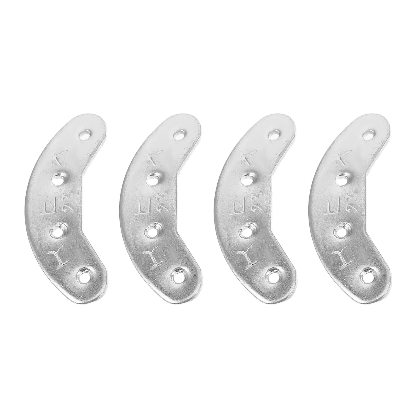 

2 Pairs Metal Sole Anti-wear Sheet Boot Repair Pads Conical Heel Screw Tips Men Shoes