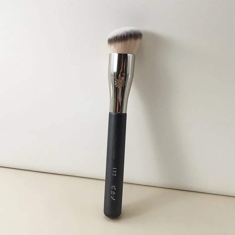 Piccasso Beauty Makeup Brushes Foundation Brush FB Short Flat Flawlessly Finish Cream Cosmetic Brush Tool