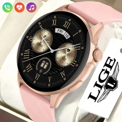 LIGE Smart Watches Women Bluetooth Call Men Watches Waterproof Sports Smartwatch Health Monitor Bracelet AI Voice Assistant 2025