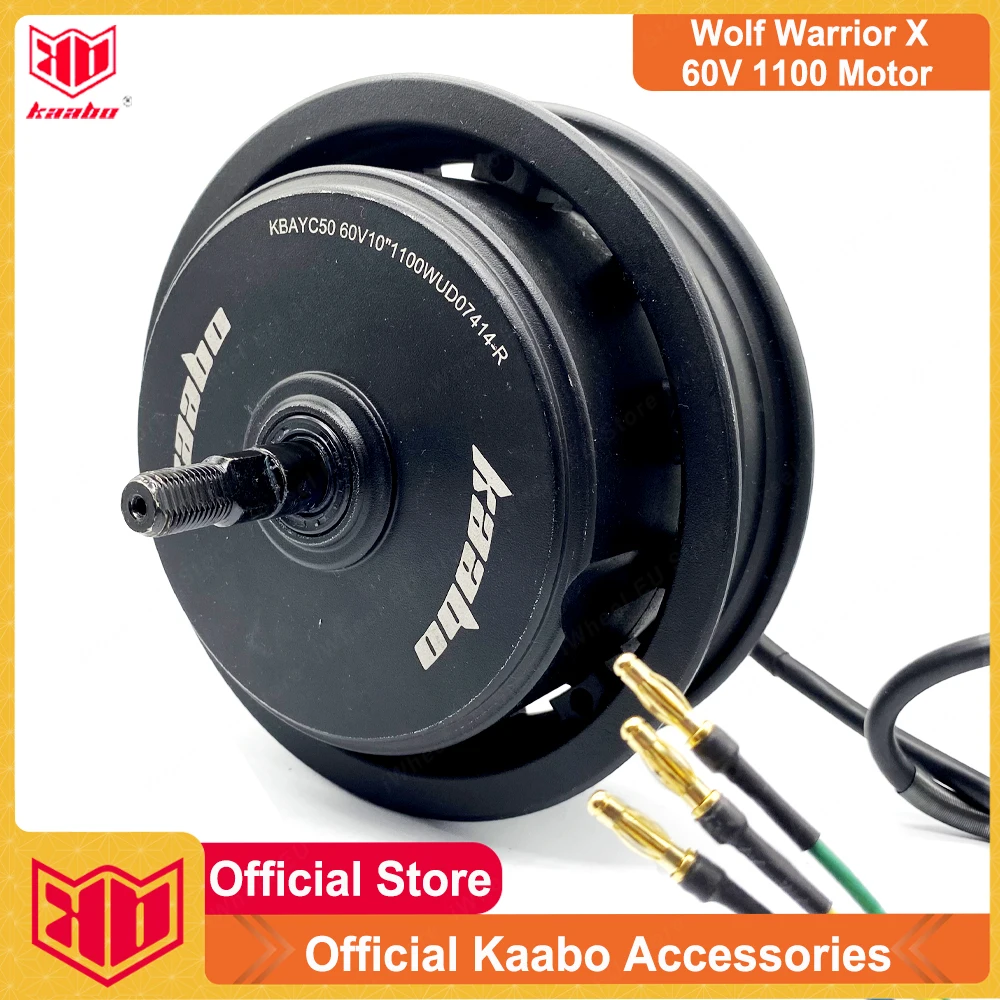 Original Kaabo 60V 1100W for 10inch 60V Kaabo Wolf Warrior X Plus Kaabo Wolf Warrior X Pro+ Kaabo Wolf Warrior X GT E-scooter