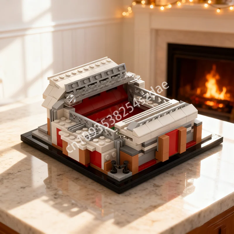 

412pcs MOC Anfield Stadium Liverpool F C Model Building Blocks Toy Architecture DIY Creative Idea Christmas Gifts Education Kids