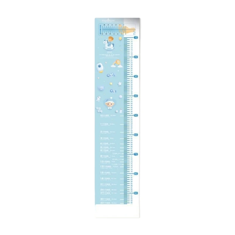 

Q1FE Baby Height Ruler Measuring Mat Soft Lightweight Foldable Design for Accurate Infant and Toddler Growth Tracking