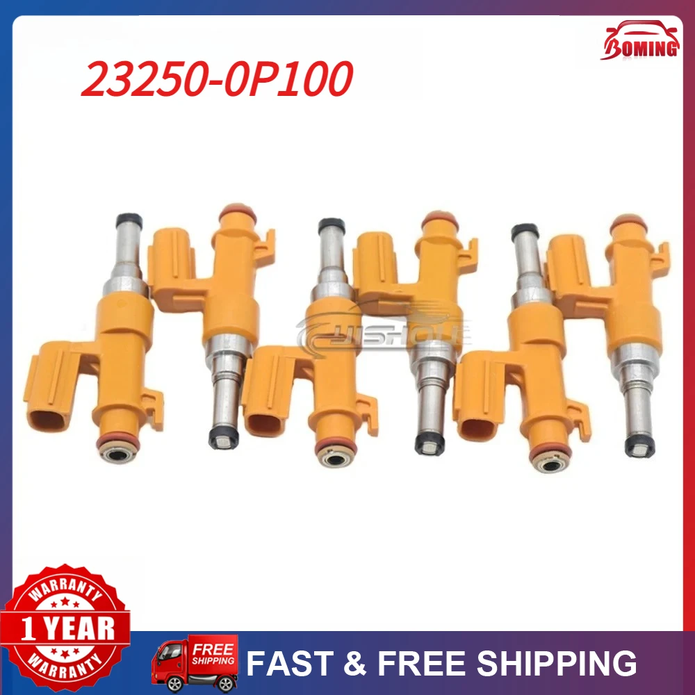 New Car Fuel Injector Fits For Toyota Avalon Camry Highlander Sienna Tacoma For Lexus ES350 RX350 RX450h 23209-31130 23250-0P100