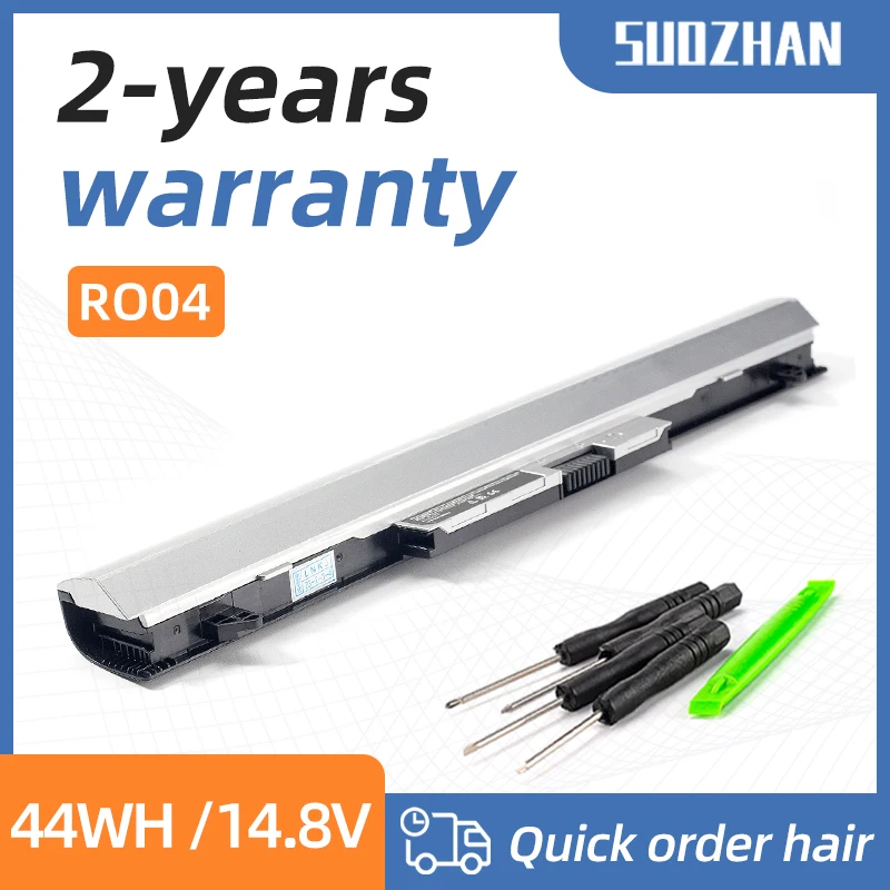 SUOZHAN-RO04 Bateria para HP ProBook, Novo, RO04, 400, 440, G3, 430, G3, RO04XL, RO06, RO06XL, HSTNN-PB6P, HSTNN-LB7A, DB7A, 805045-851, 805292-001