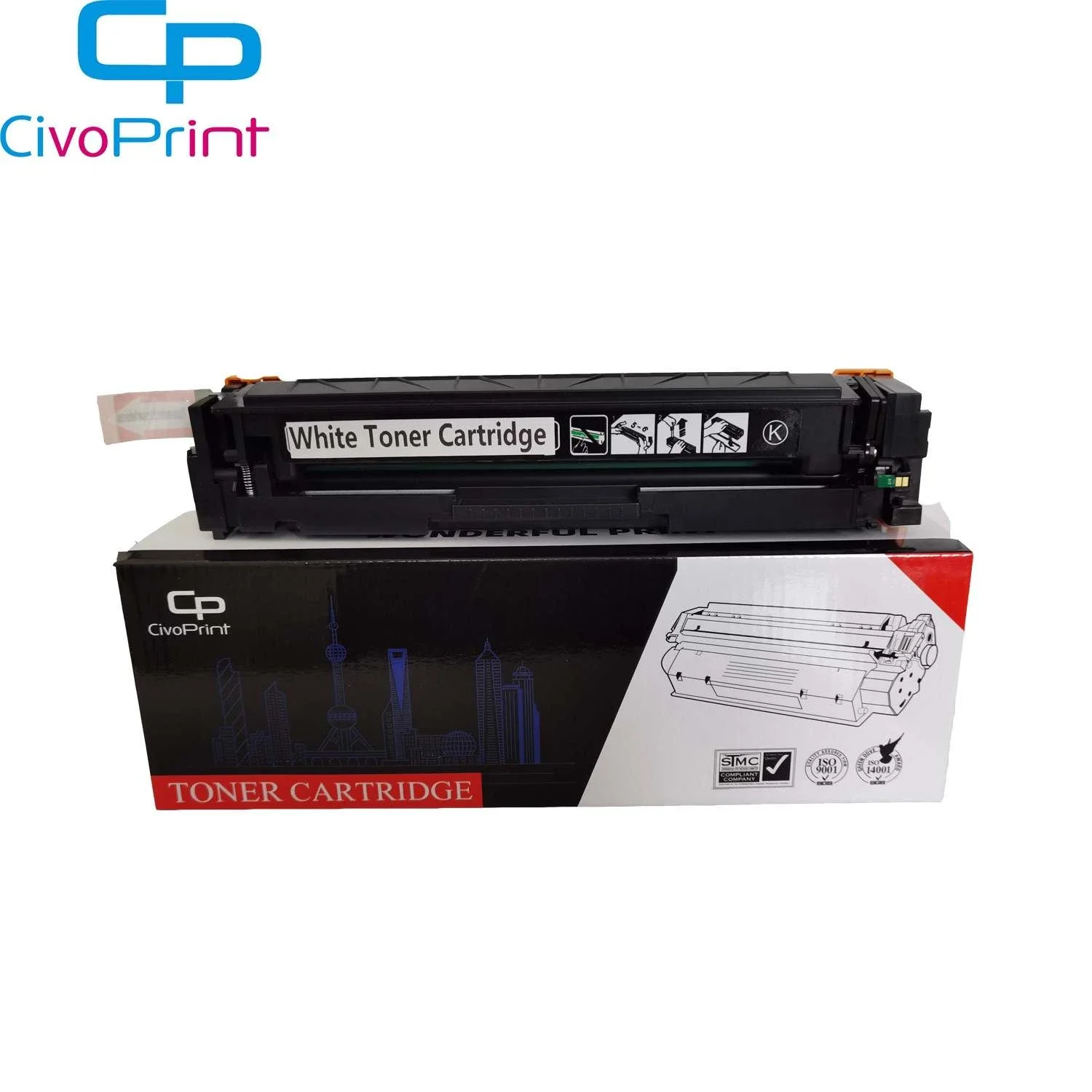 Civo White Toner Cartridge W2020A W2030A W2040A Compatible for HP 414a/415a/416a in M454 M454dw M454cdw M479dw M479fdw No Chip