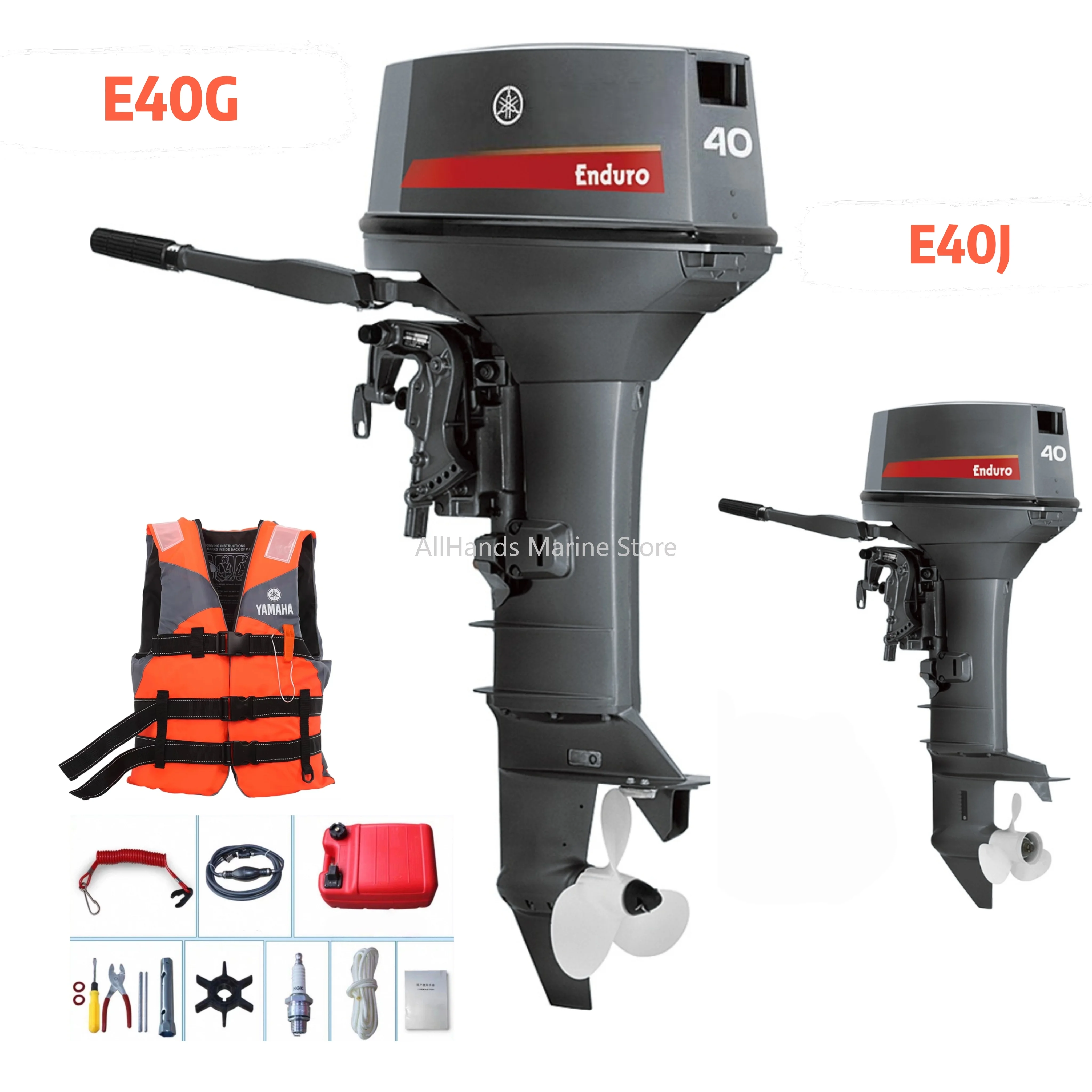 2026 New Powerful Outboard Enginel 40HP E40J Two Stroke Boat Engine With High Speed Output