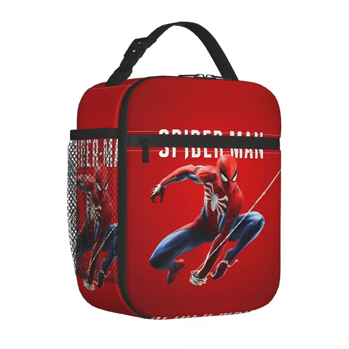 

Spider-Man Insulated Lunch Bag Large Superhero Lunch Container Thermal Bag Lunch Box Tote Work Picnic Girl Boy