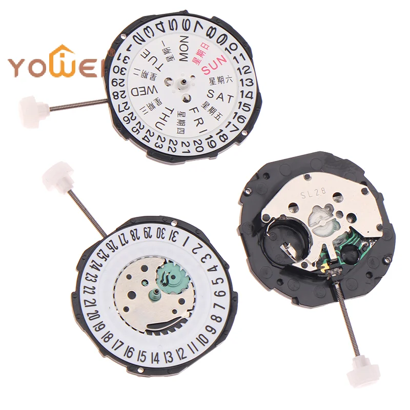 Latest China Sunon Sl28 Sl28-6 Quartz Movement Replacement Three Hands Calendar Date A Cheap Alternative To 2115-20z Movement