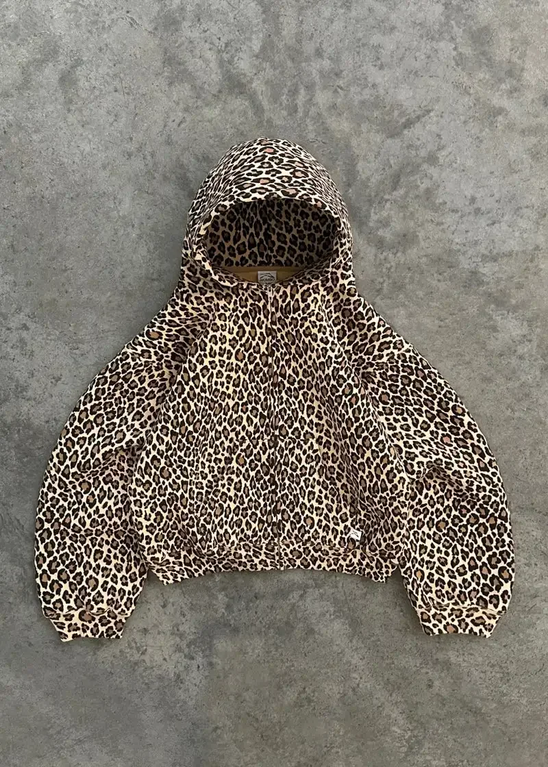 

Y2k Leopard Pattern Zip Up Hoodies Retro Streetwear Hip Hop Oversized Camouflage Hoodie Long Sleeve Clothes Men Women Sweatshir