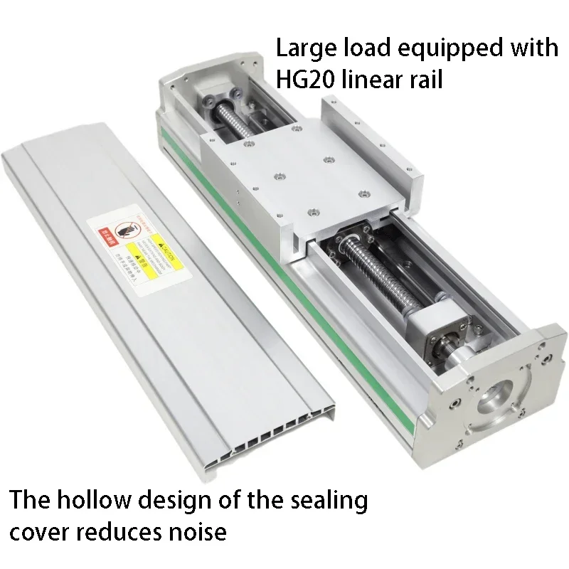 Imagem -04 - Precisão Bola Parafuso Cnc Guia Linear Eixo Atuador Módulo Posição Slide Tabela Rail Movimento 86 Stepper Motor Carga Pesada Hgr20