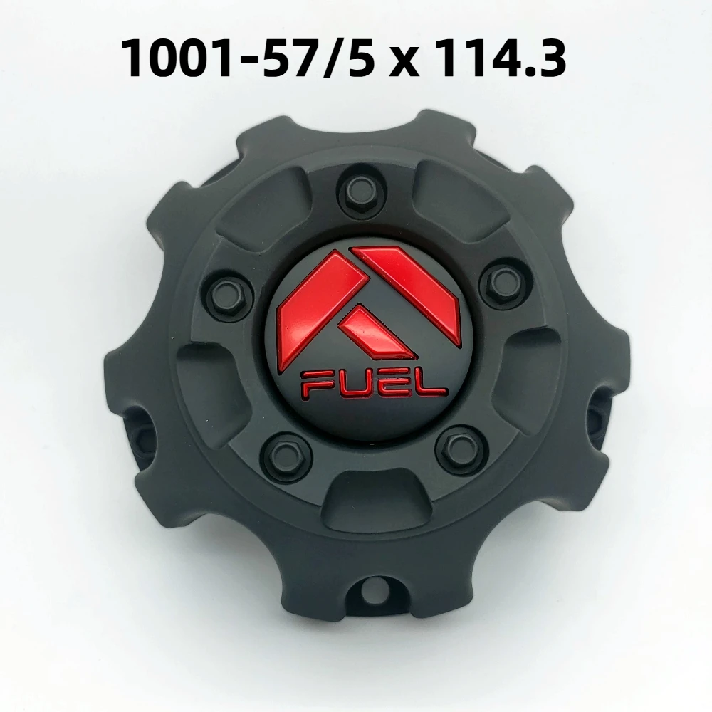 

4pcs 1001-57 5x114.3 Car Wheel Center Caps Off-road Pickup Aftermarket wheels Hub Dust Cap Car Accessories for Fuel Rims 5-Lug