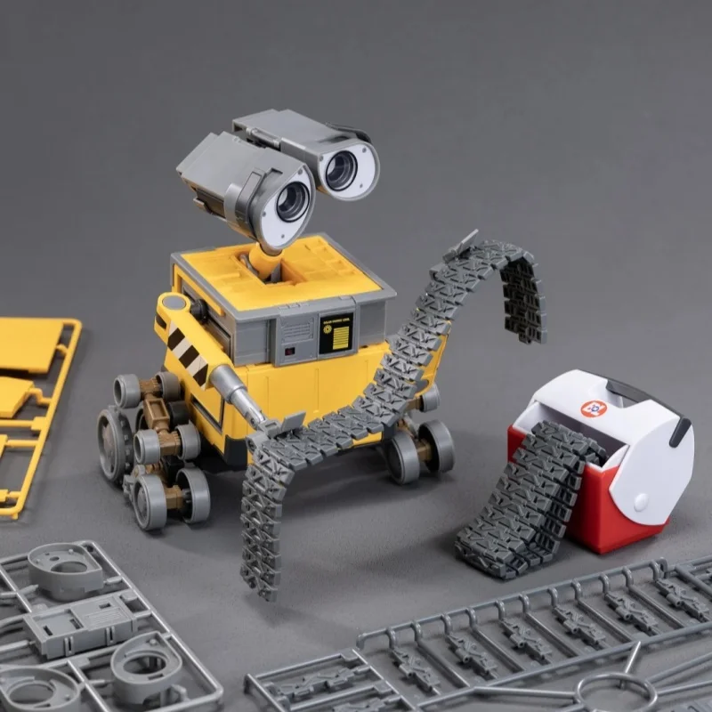 POP MART Wall-E Assembly Model Wall-E Robot  Assembly Anime Action Figure Model Desktop Toy