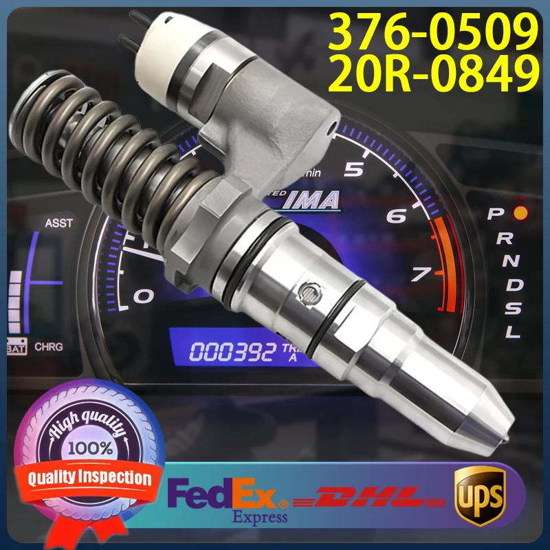 

376-0509 High Quality Diesel Fuel Injector 20R-0849 for Caterpillar CAT Engine 3508 3508B 3512B 3512 3516B 3516 Excavator 5130B