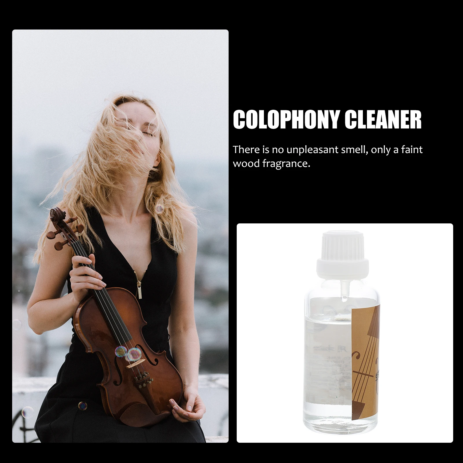 

Rosin Cleaning Violin Accessory Accessories Colophony Cleaner Detergent Professional Musical Instruments Oil Fiddle Kit