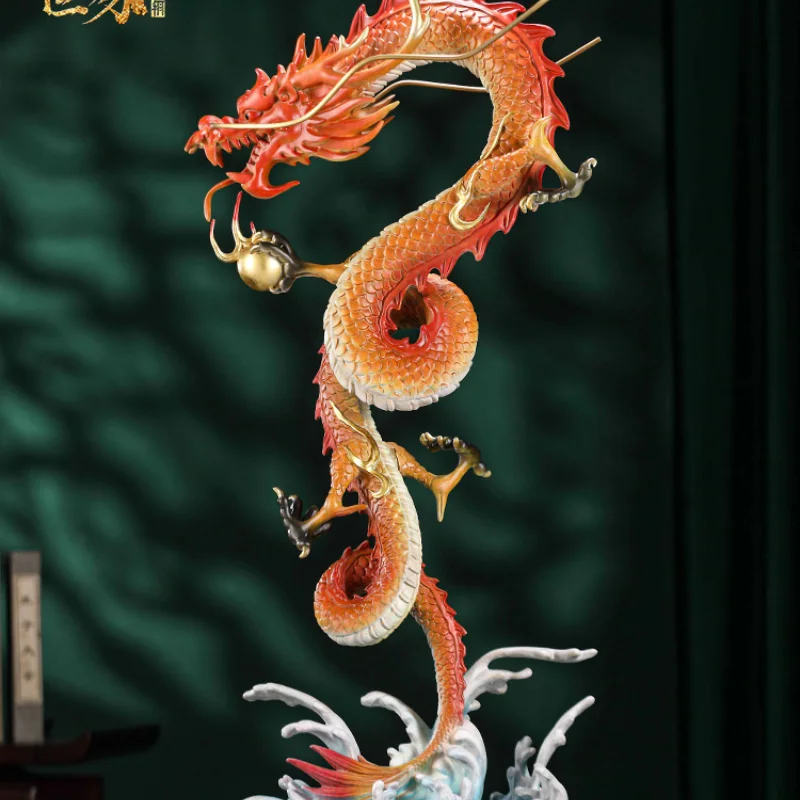 Dragon and Phoenix Chengxiang Ornament Phoenix Home Furnishing Living Room Mascot Zodiac Dragon Year Housewarming