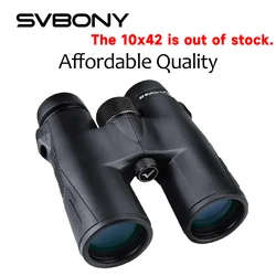 Svbony SV47 Binóculos 10x42 HD À Prova D 'Água Observação de Pássaros Telescópio Moncular para Adultos Lente FMC Bak4 Prisma para Caça Acampamento