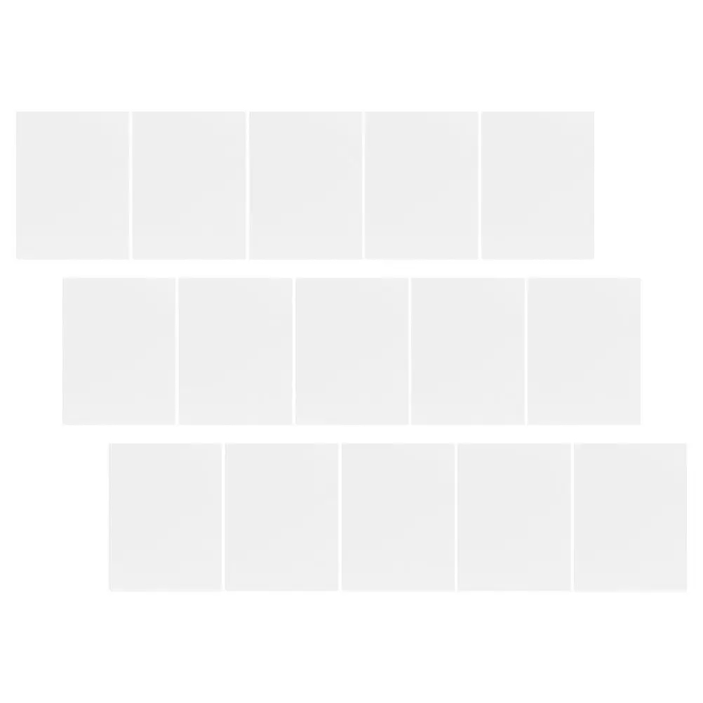 

15Pcs Transparency Film Clear Transparent Paper for Inkjet Printer Screen Printing and Overhead Projector High Density Sharp