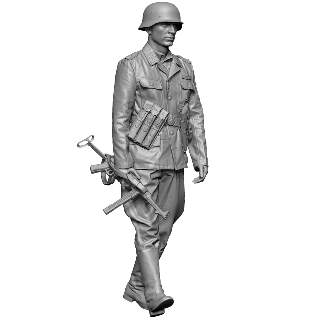 

1/35 European Army Soldier The resin model needs to be self-assembled and colored A-2257