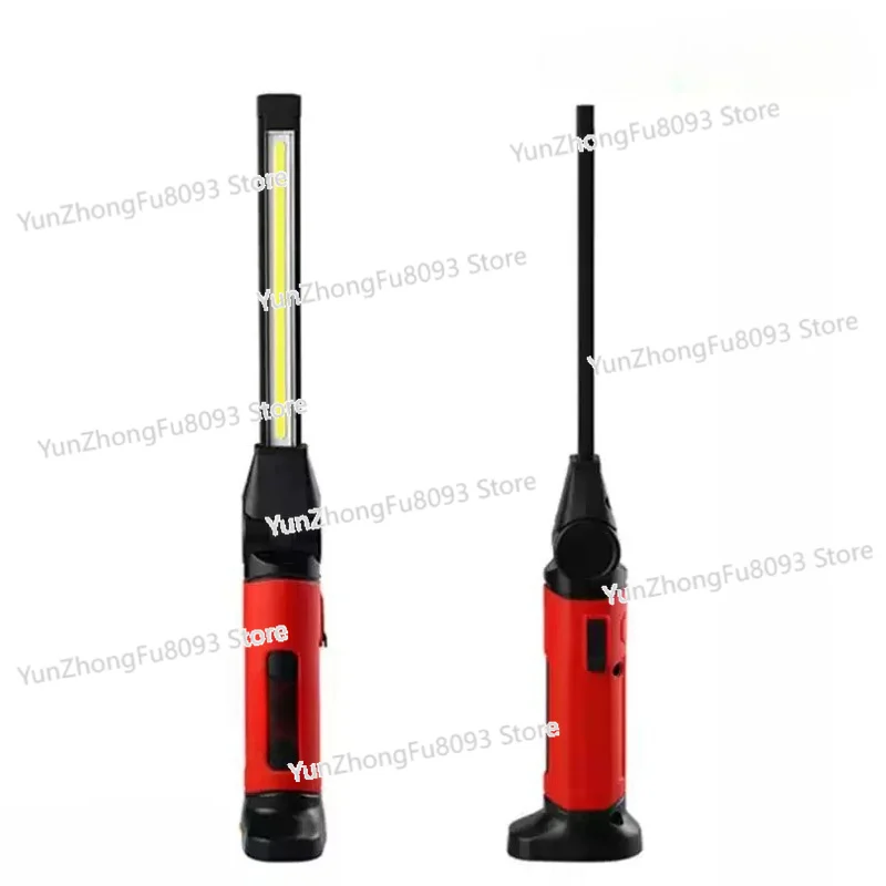 Dual Light Source Lithium Battery Lighting, Magnetic Anti-drop Maintenance Car Flashlight, Suitable for Auto Repair and Repair