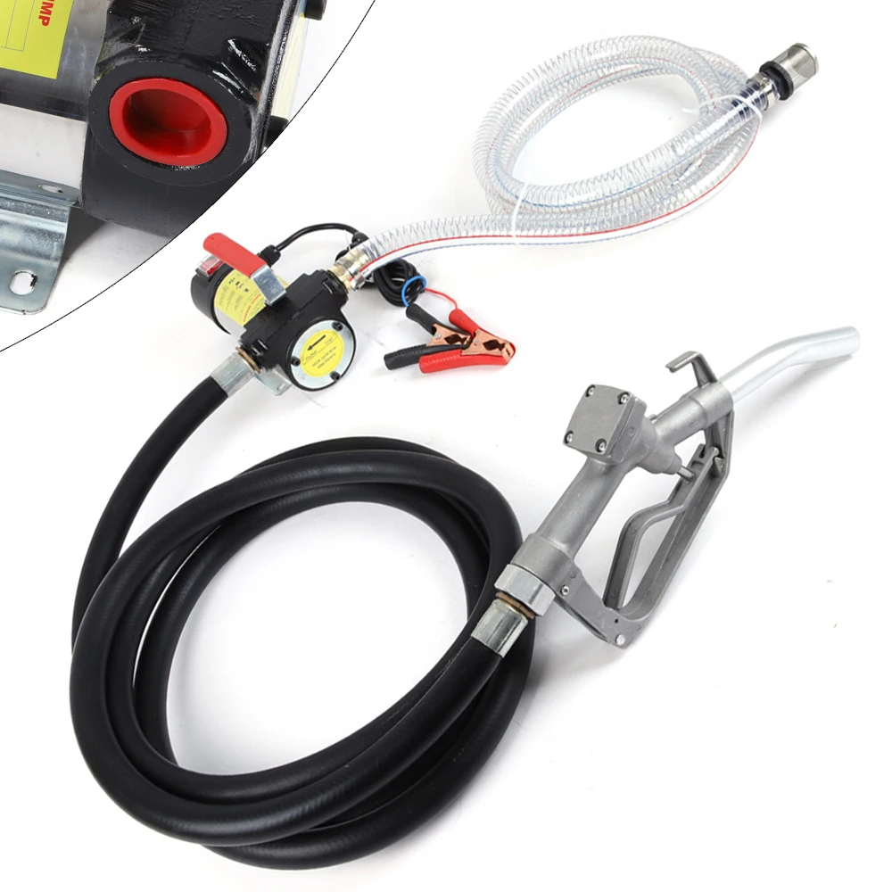 

12v Portable Electric Self-Priming Diesel Fuel Pump, Fuel Delivery Pump, Diesel Kerosene Vehicle