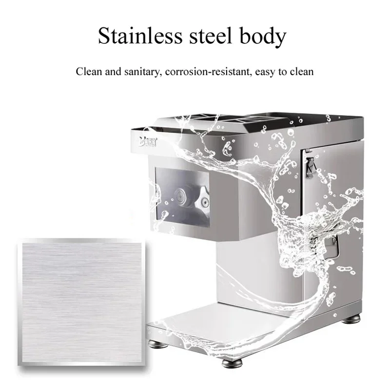 Высококачественная мясорубка из нержавеющей стали 220 В/110 В, коммерческая машина для нарезки кубиками, многофункциональная мясорубка