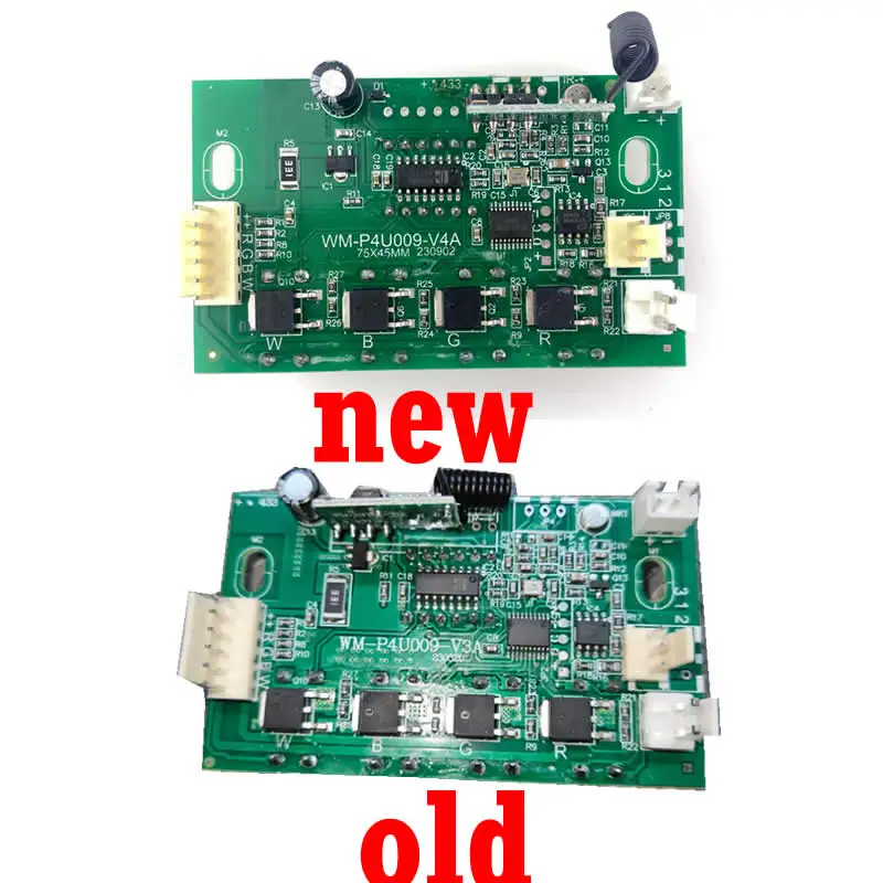 WM-P4U009-V4A Replace WM-P4U009-V3A LED Plastic Par Light Remote Control Main Motherboard Board