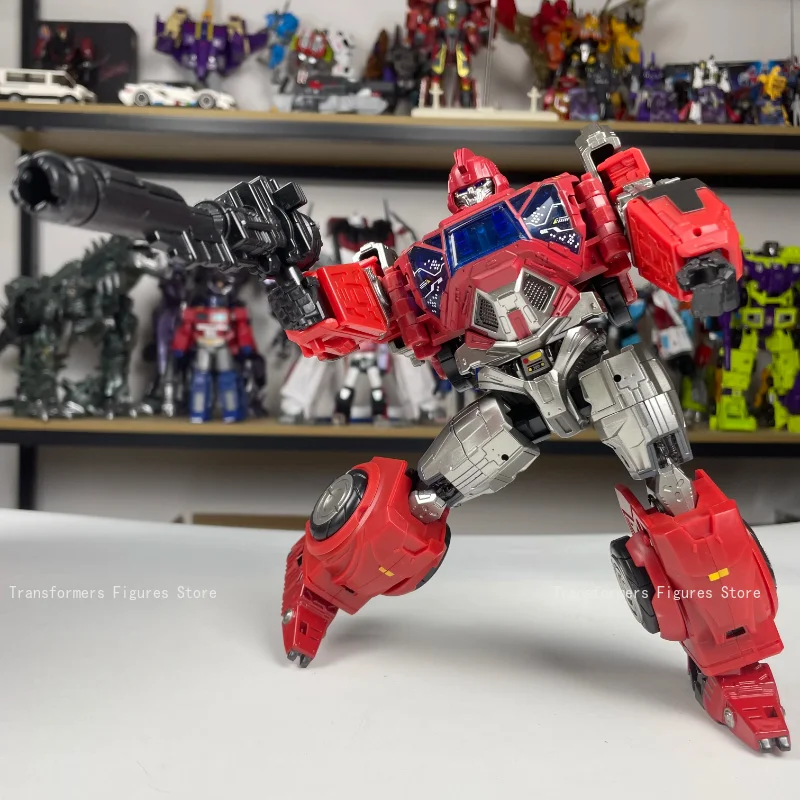 Original Transformation Toys SW02 SW-02 22CM Ironhide G1 Cartoon Movie Action Figure Anime Movable Robot Model Popular Car Gifts