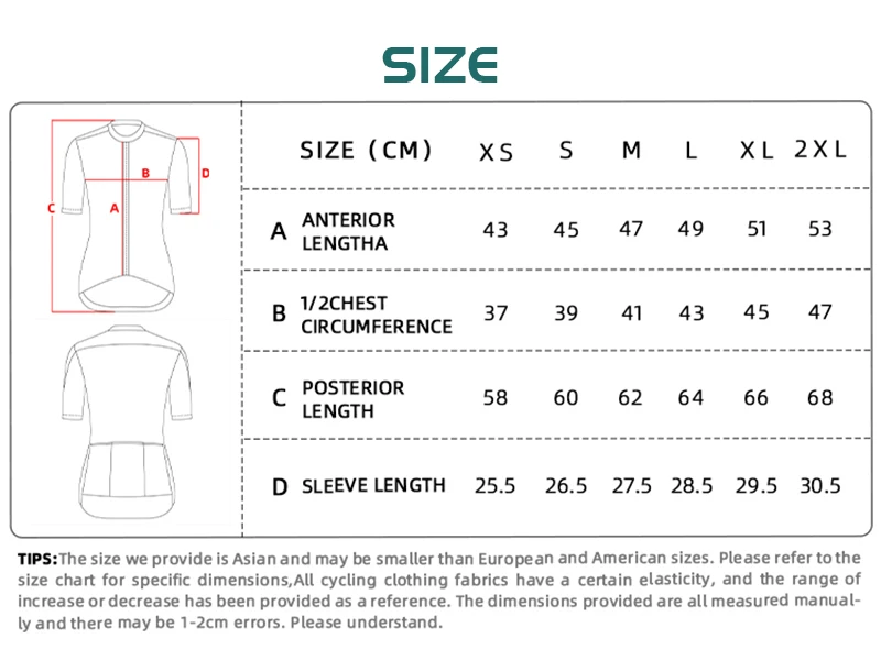 YKYWBIKE Outlet Fahrradbekleidung Sommer Frühling Fahrradtrikot Rennrad-Trägerhose Herren Damen Radtrikot Shorts Basisschichten – Detail 25