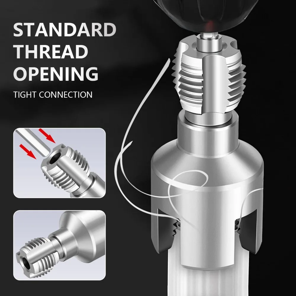 1/2 3/4 Inch PPR Water Pipe Internal Thread Opener for PVC Plastic Pipe Thread Tap Hand Electric Drills Hand Tools