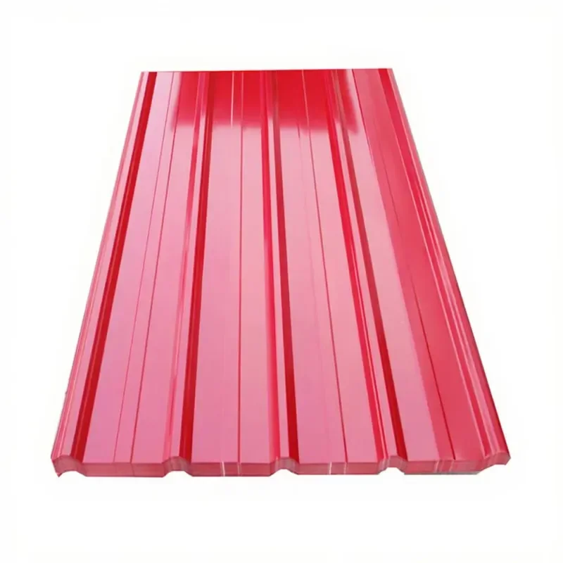 0.3mm 0.8mm Thick PPGI PPGL Color Zinc Coated Roofing Sheets 4x8 Sheet Galvanized Corrugated Metal Roofing with Good Price
