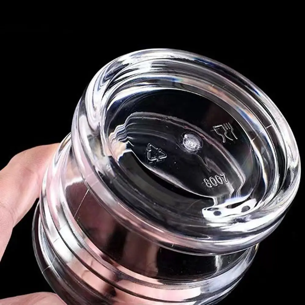 وعاء توابل أكريليك شفاف عملي مضاد للانزلاق ومضاد للغبار مع صندوق توابل ملعقة للمنزل #5