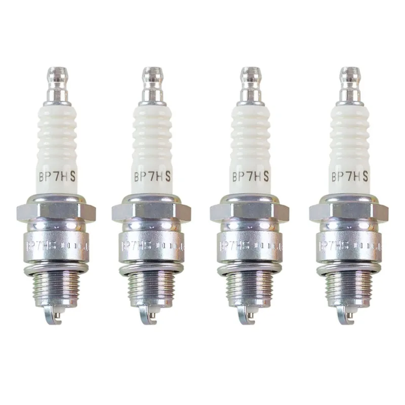 4Pcs NGK Motorcycle Spark Plug BP7HS 5111 for HYOSUNG SACHS SUZUKI YAMAHA APRILIA CAGIVA DUCATI CITROEN