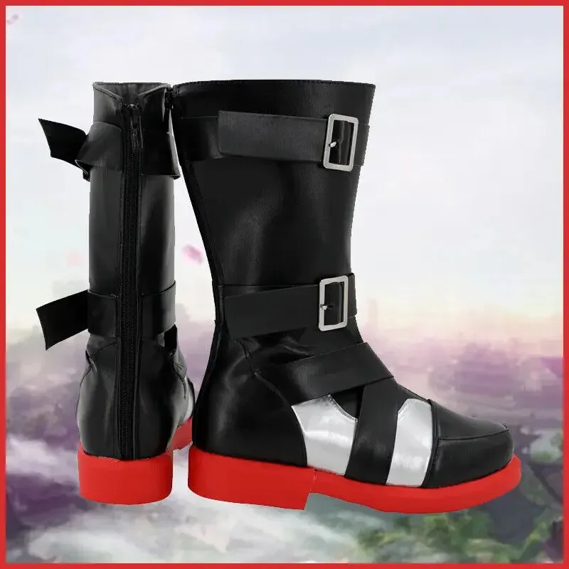 

ly arrived Cosplay Demri Shoes Boots Customized Halloween Party Props In Large Sizes For Both Men And HJBGNJM