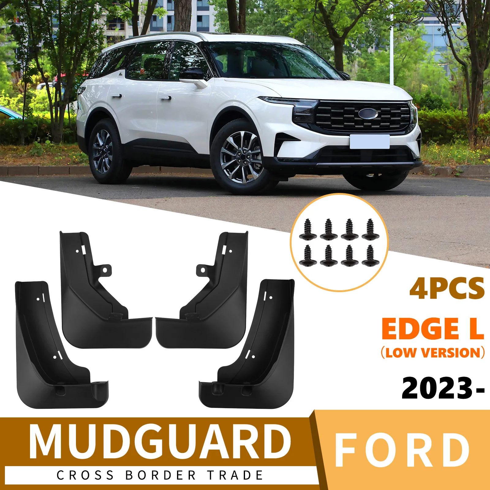 For Ford Edge L 2023-2025 low profile car tire fender skin car accessories mud flaps fender flares 4runner accessories