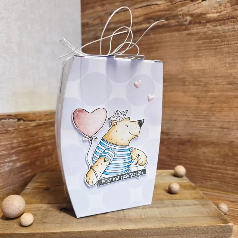 Piggy Craft metal cutting dies cut die mold New 3D folding box Scrapbook paper craft knife mold blade punch stencils dies