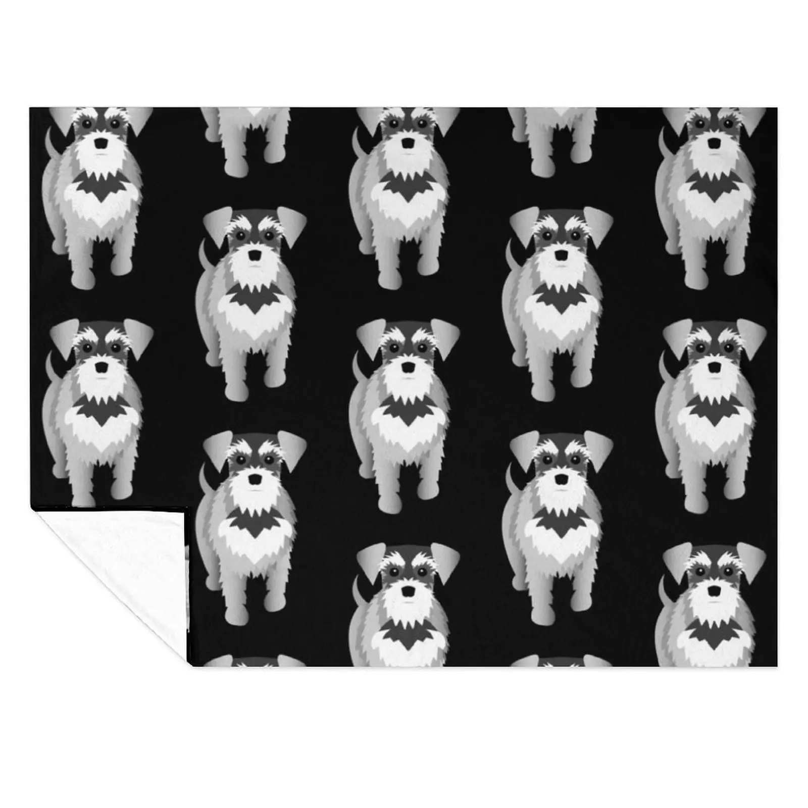 

Schnauzer Throw Blanket Luxury St Thermals For Travel decorative Blankets