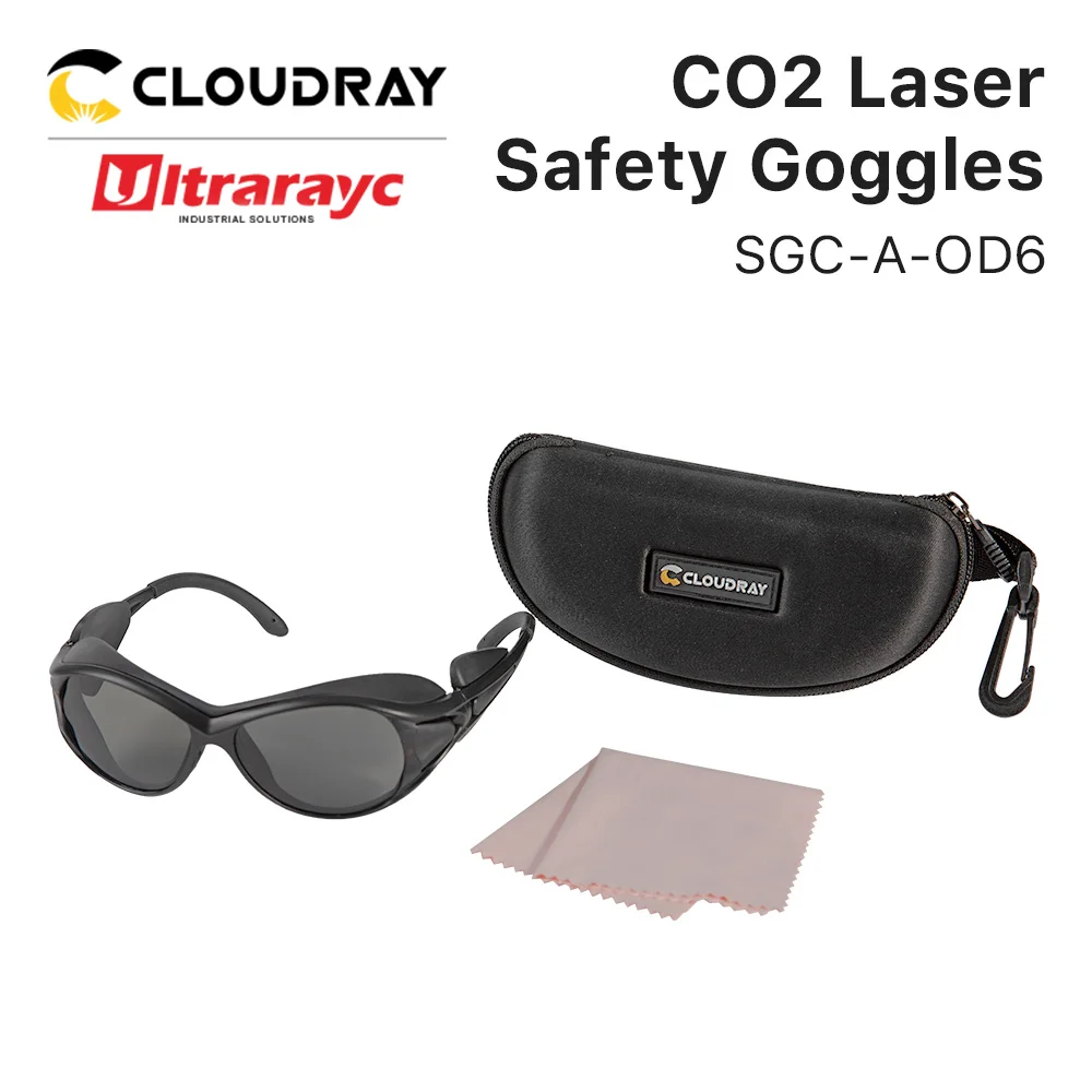 Ultrarayc 10.6um CO2 Laser Safety Goggles Type A Small Size Protective Glasses Shield Protection Eyewear for Co2 Laser Machine