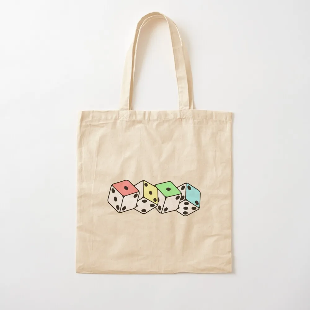 

Pastel Dice - ACAB/1312 Tote Bag tote bag custom bags luxury women Canvas Tote Bag