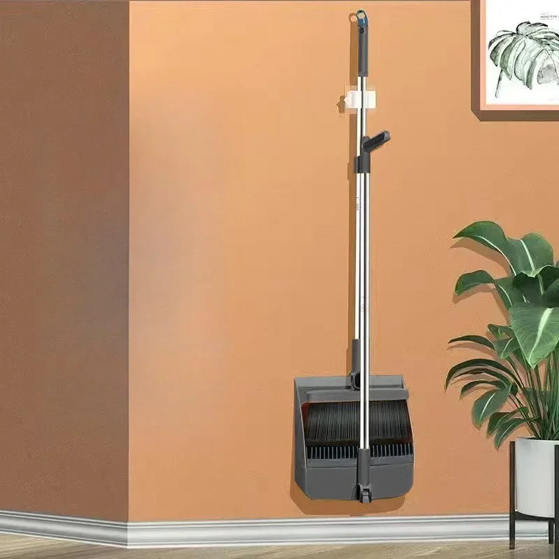 Broom Set Household Broom Broom Dustpan Set Brush Head Sweeping Individual Sweep Broom Foldable Garbage Shovel Broom